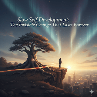 Slow Self- Development: The Invisible Change That This text can be used as the Lasts Forever